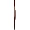 Ekena Millwork Sunflower Medallion (Canopies up to 5 5/8"), 29 1/2"OD x 3 5/8"ID x 1 5/8"P, Brushed Mahogany CM29SFBMF - alternate 3